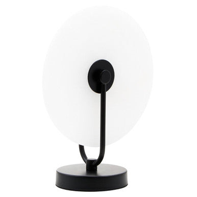 Waldorf White Marble And Black Table Lamp