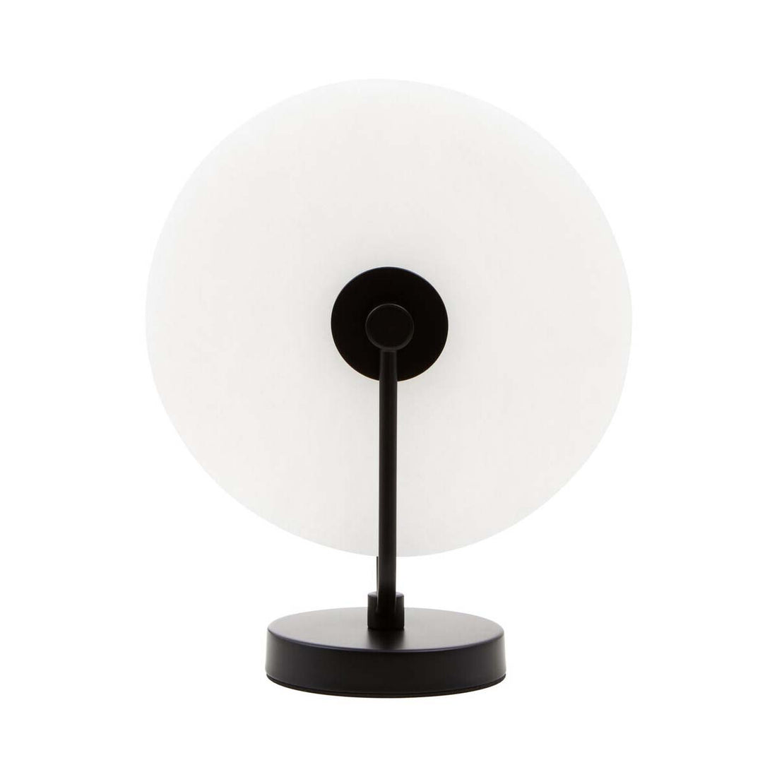 Waldorf White Marble And Black Table Lamp