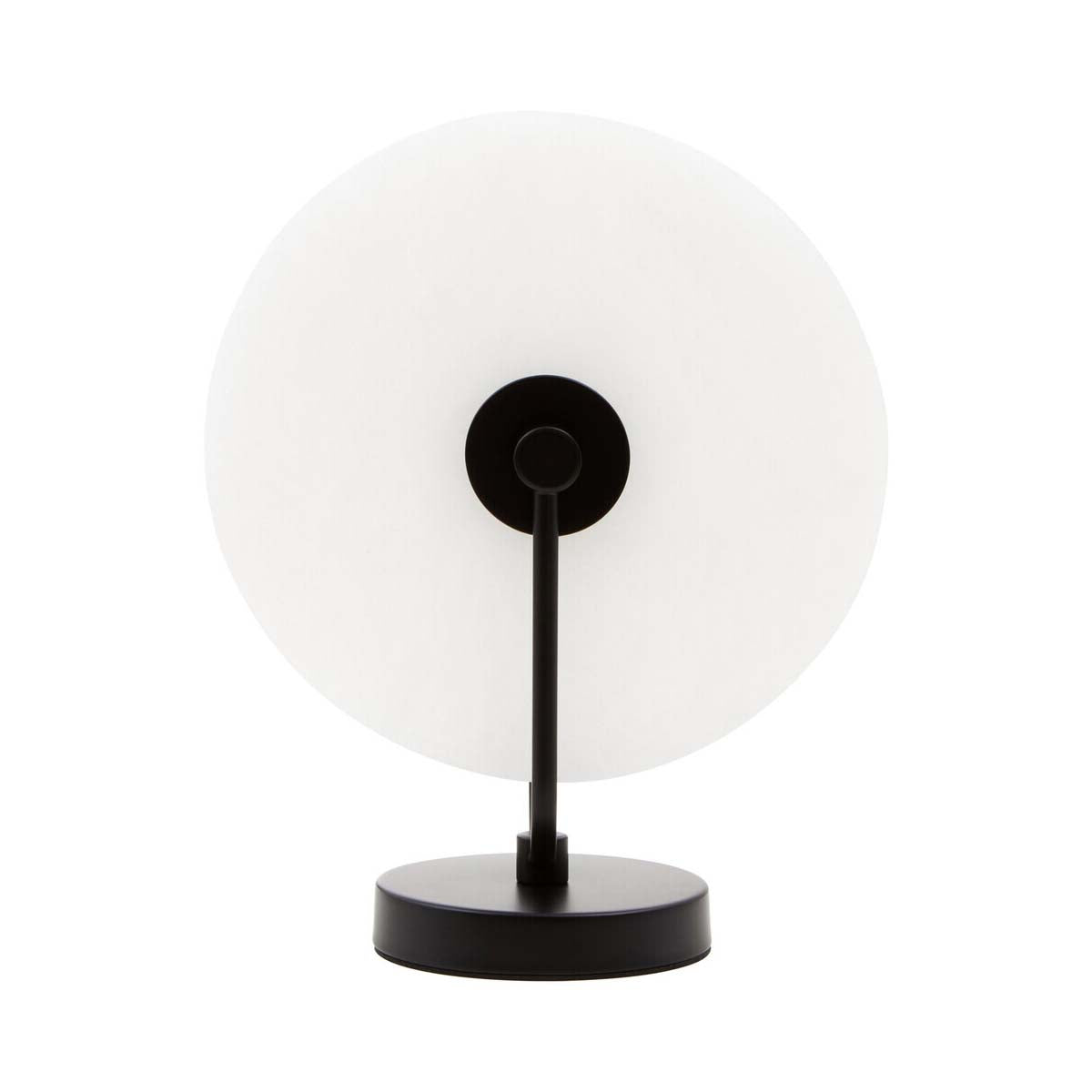 Waldorf White Marble And Black Table Lamp