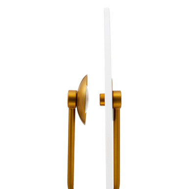 Waldorf White Marble And Gold Finish Table Lamp - Image 10
