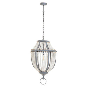 Lapiz White Grey Chandelier