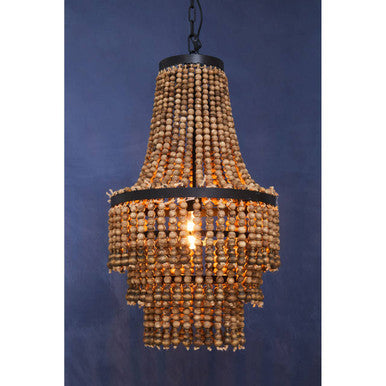 Lapiz Wood Chandelier - Image 3