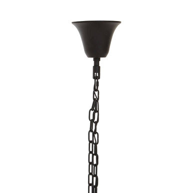 Babylon Large Black 12 Light Pendant Light
