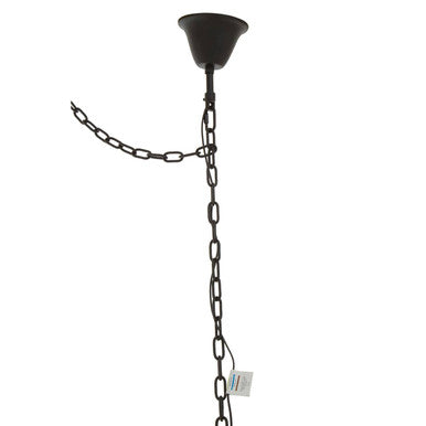 Babylon Black 12 Light Pendant Light - Image 4