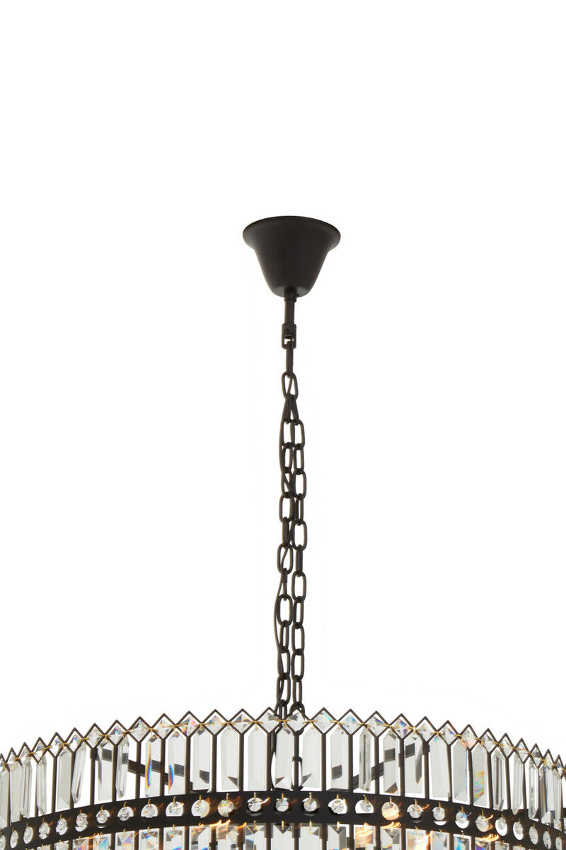 Babylon Eight Bulb Crystal Chandelier