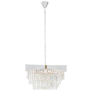 Babylon Six Bulb Chrome Chandelier