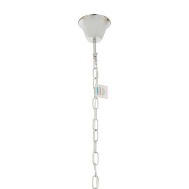 Babylon Six Bulb Chrome Chandelier - Image 4