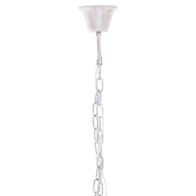 Babylon Eight Bulb Chrome Chandelier - Image 5