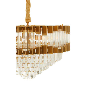 Babylon Four Bulb Antique Gold Chandelier - Image 5