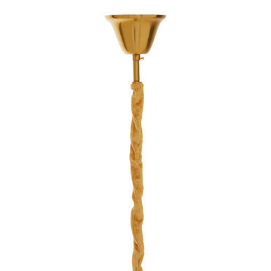 Babylon Four Bulb Antique Gold Chandelier - Image 6
