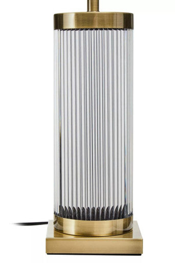 Lily White And Gold Table Lamp - Image 6