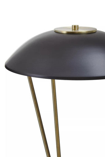 Newton Black Metal Shade Table Lamp - Image 5