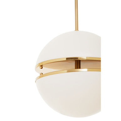 Abira Brushed Brass Pendant Light - Image 7