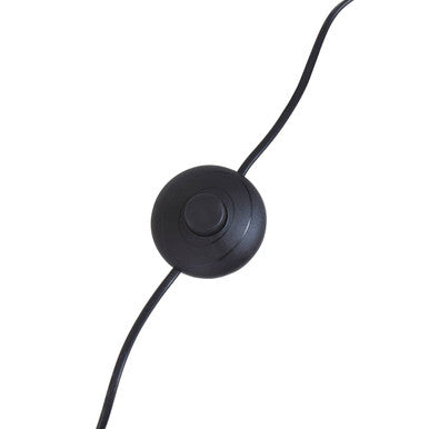 Abira Nickel And Black Marble Floor Lamp - Image 5