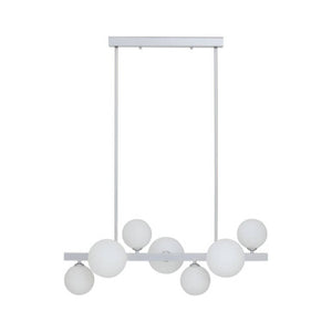 Chrome Finish 7 Light  Statement Pendant Light | Abira