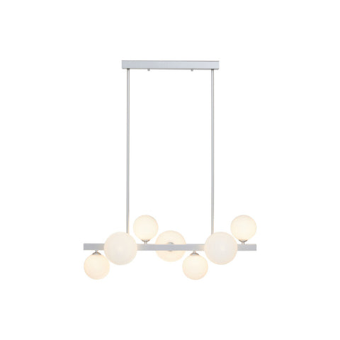 Abira Chrome 7 Light  Pendant Lamp