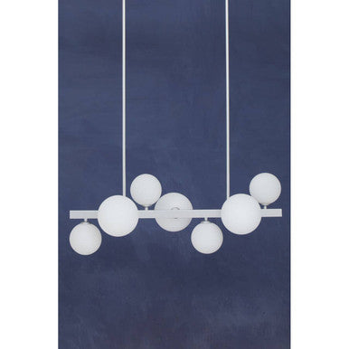 Abira Chrome 7 Light  Pendant Lamp - Image 7