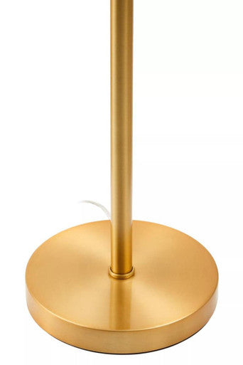 Hutchinson Clear Crystal Table Lamp with Gold Metal - Image 5