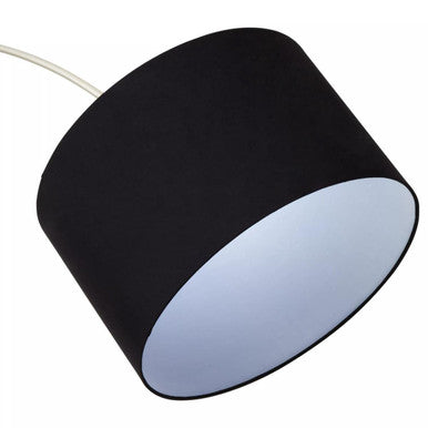 Hubert Satin Nickel Finish Metal Floor Lamp - Image 4