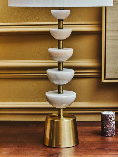 OcalaÃ‚Â White Table Lamp - Image 6