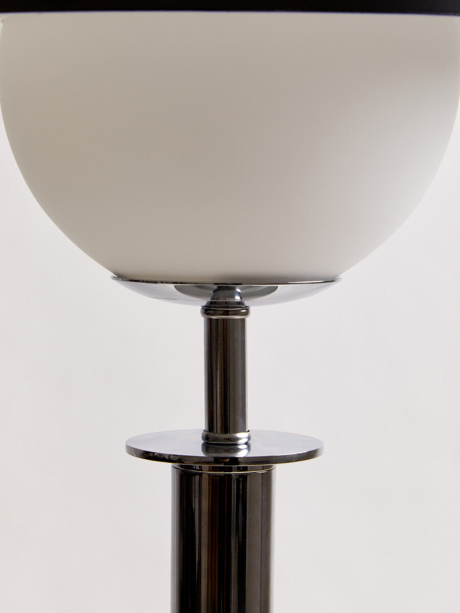 Octavia Silver Finish Metal Table Lamp - Image 8