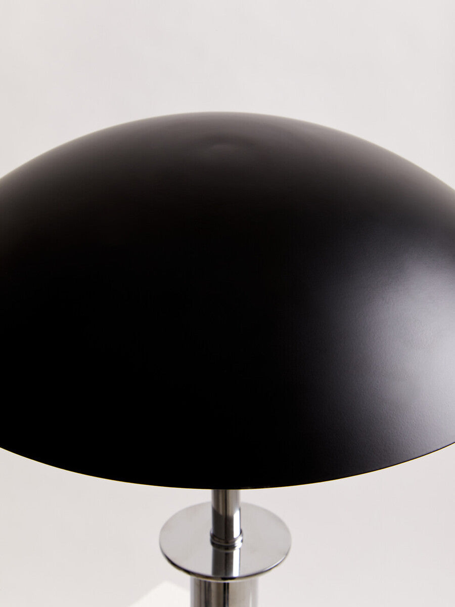 Octavia Silver Finish Metal Table Lamp - Image 9