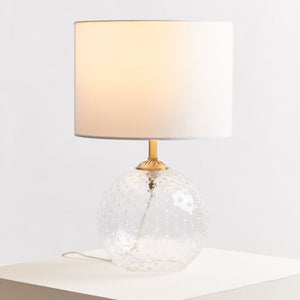 Noa Clear Glass Table Lamp