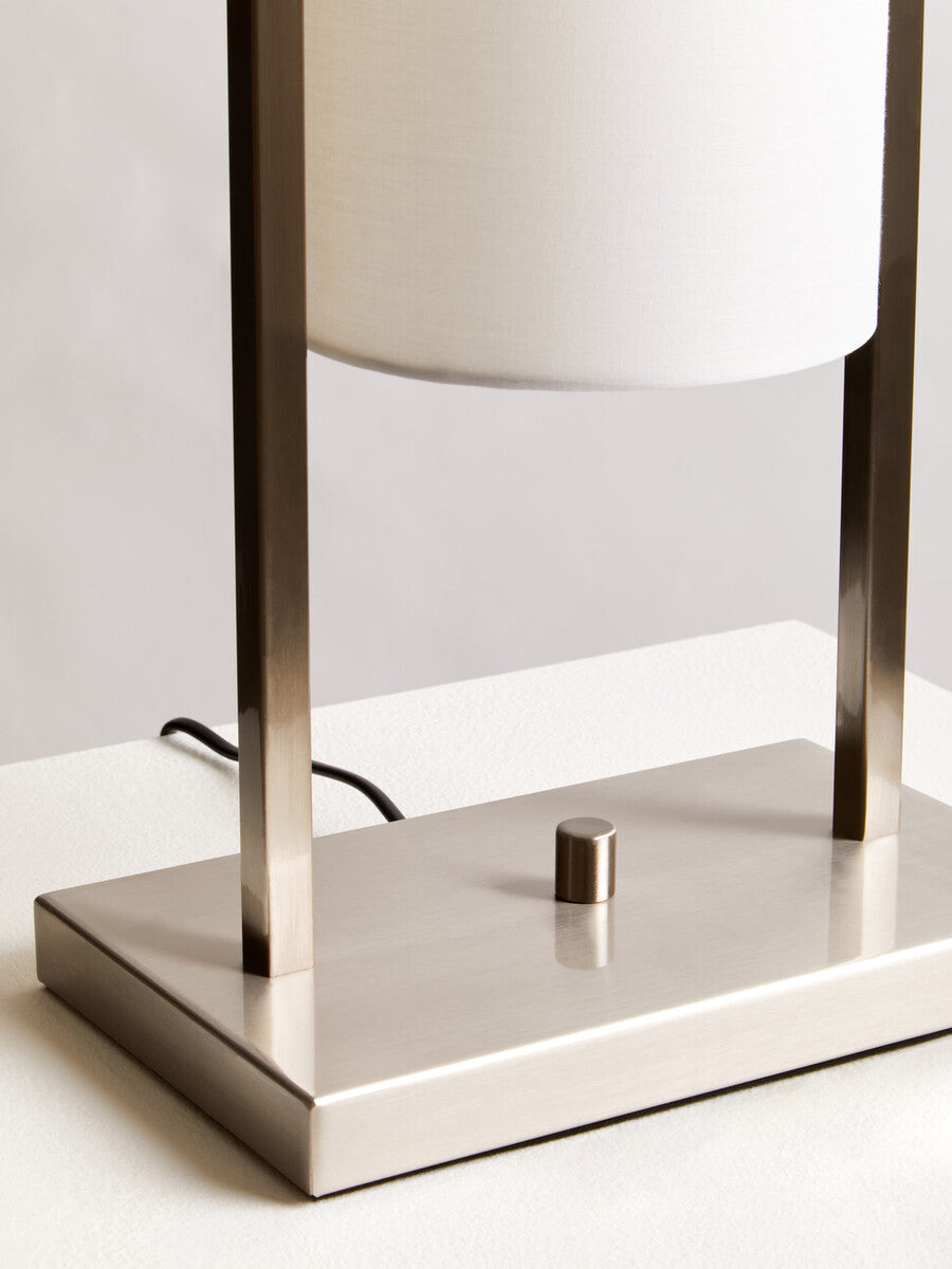 Atkins Nickel Finish Table Lamp - Image 8
