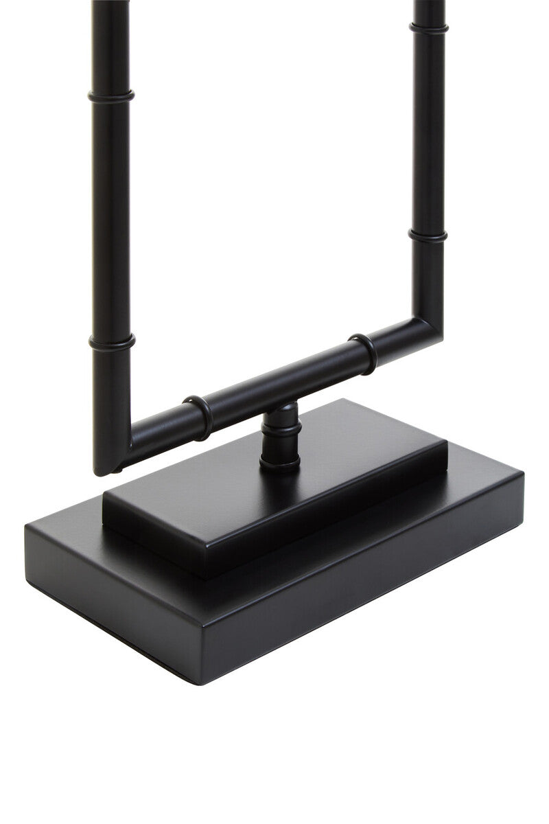 Zofie Matte Black Square Table Lamp