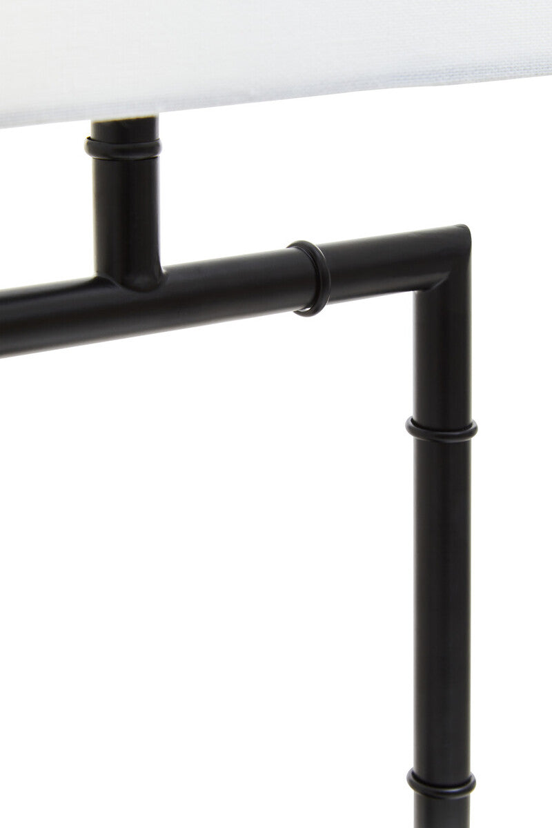 Zofie Matte Black Square Table Lamp