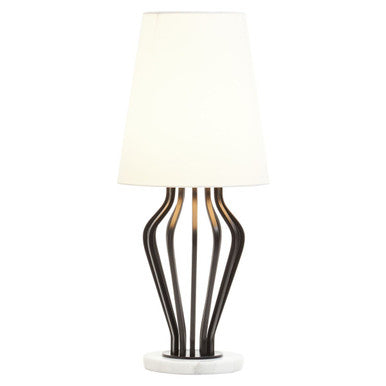 Zada Black And White Table Lamp - Image 3