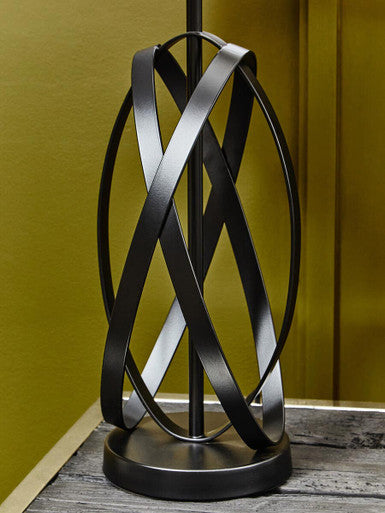 Zaina Black Cross Table Lamp - Image 4