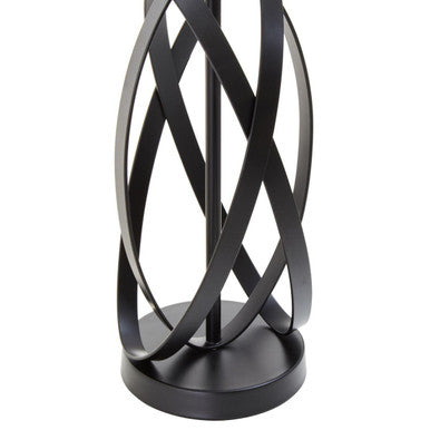 Zaina Black Cross Table Lamp - Image 7