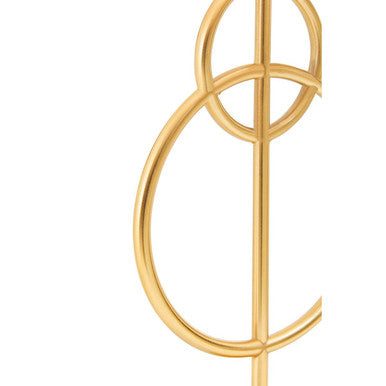 Zara White And Gold Circles Table Lamp - Image 6