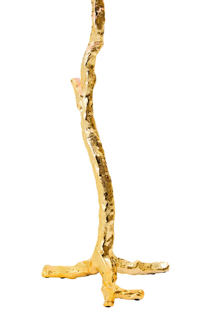 Zendaya Pink Ostrich Feather Table Lamp