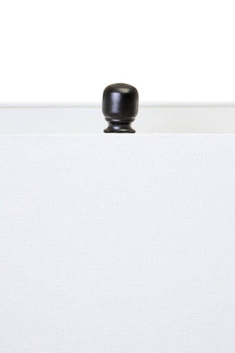 Elana Clear Glass Table Lamp With Matte Black Base - Image 7
