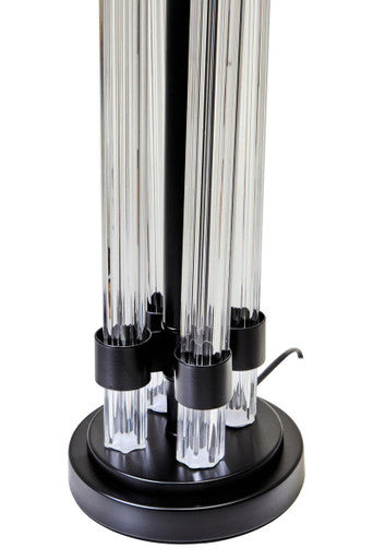 Eman Matte Black and Ivory Table Lamp - Image 4