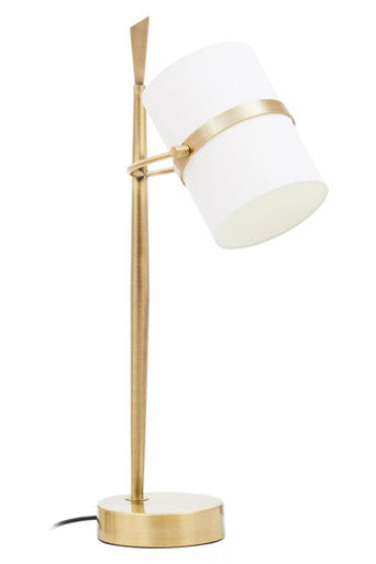 Elis Gold and Ivory Table Lamp