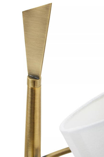 Elis Gold and Ivory Table Lamp