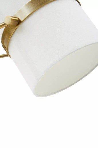 Elis Gold and Ivory Table Lamp