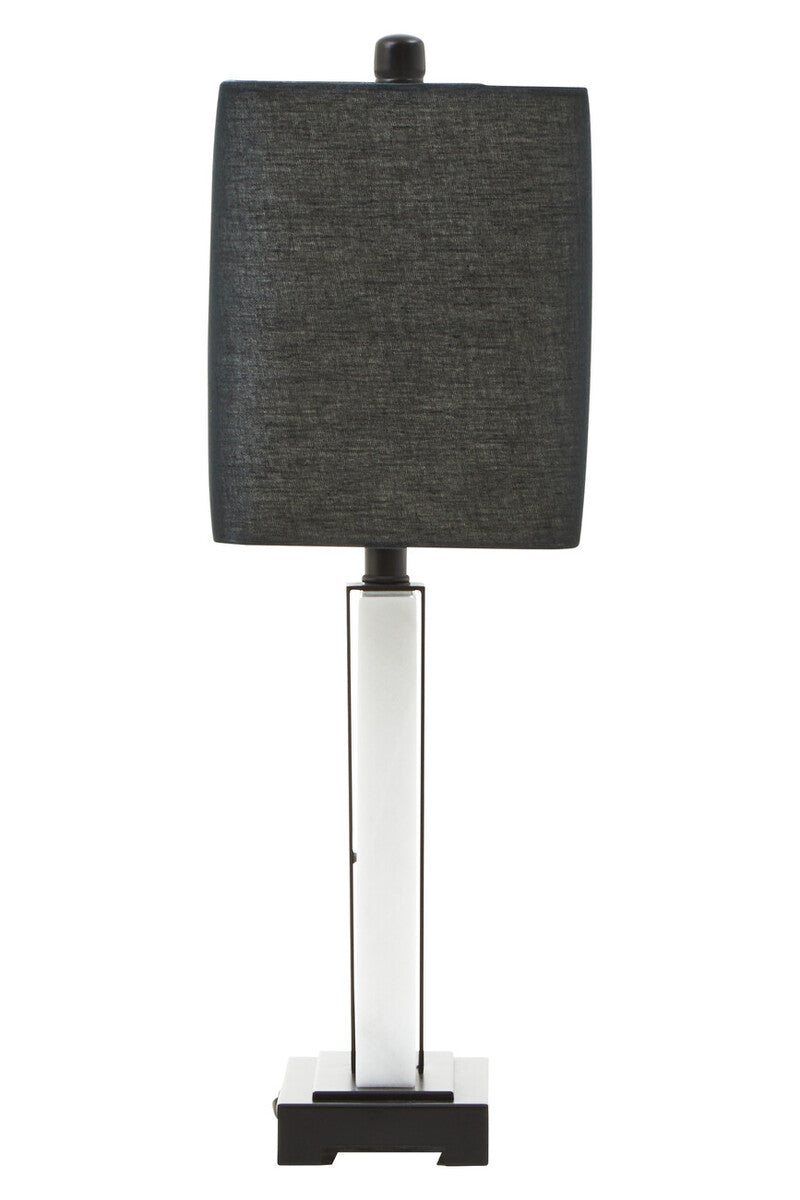 Elvie Black and White Marble Table Lamp - Image 3