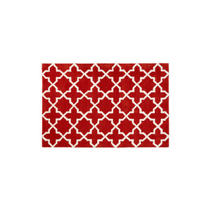 Kensington Townhouse Small Orange Hand Woven Rug | Bosie