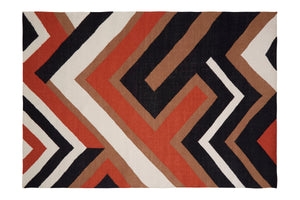 Bosie Villon Zig Zag Pattern Rug