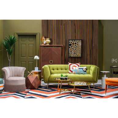 Bosie Villon Zig Zag Pattern Rug