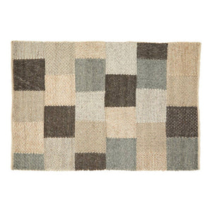 Bosie Small Grid Design Rug | Jango