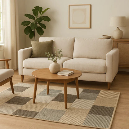 Bosie Jango Small Grid Design Rug