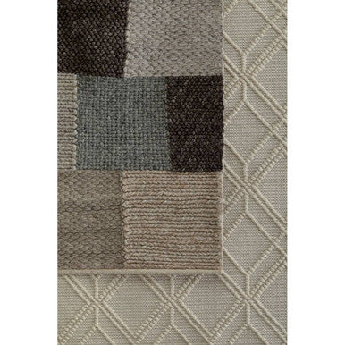Bosie Jango Small Geometric Ivory Rug