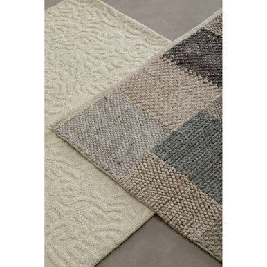 Bosie Jango Small Geometric Ivory Rug