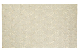 Bosie Jango Large Geometric Ivory Rug