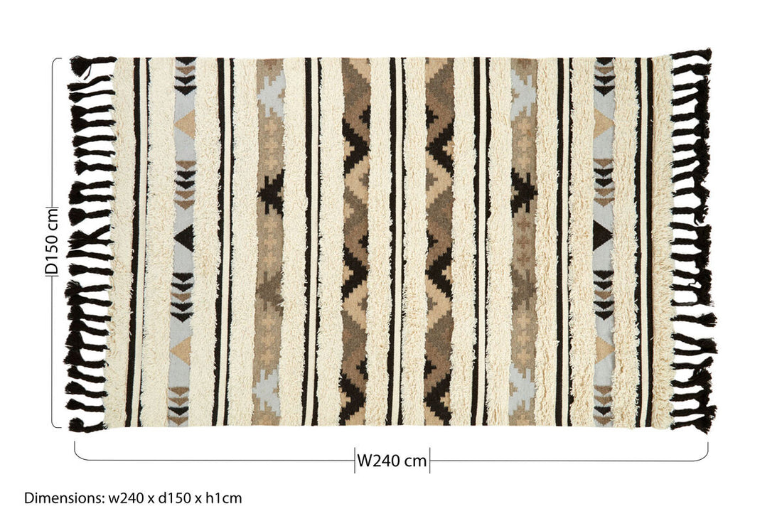 Bosie Jango Large Tribal Rug